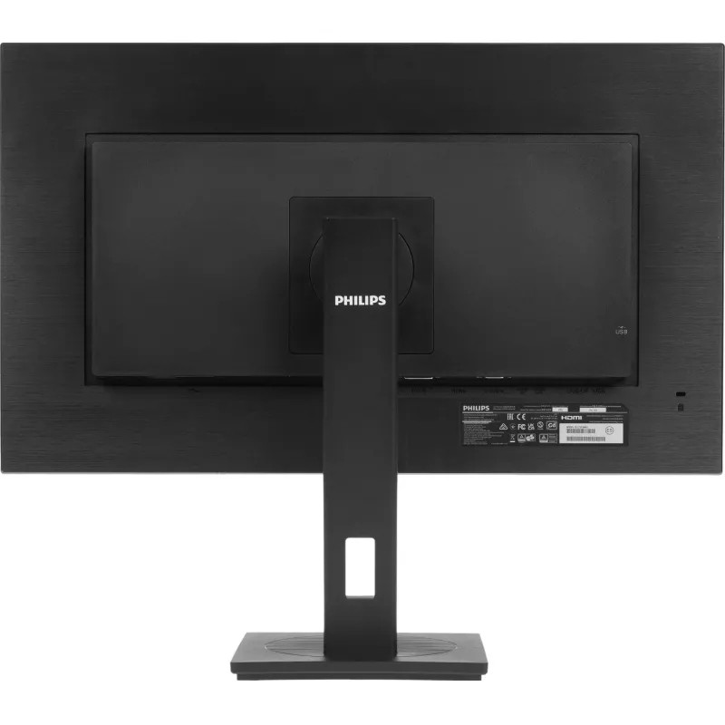 Монитор 27 PHILIPS 272S1M/00 Black  (IPS, FHD, 75Hz, 4 ms, 50M:1, DVI)