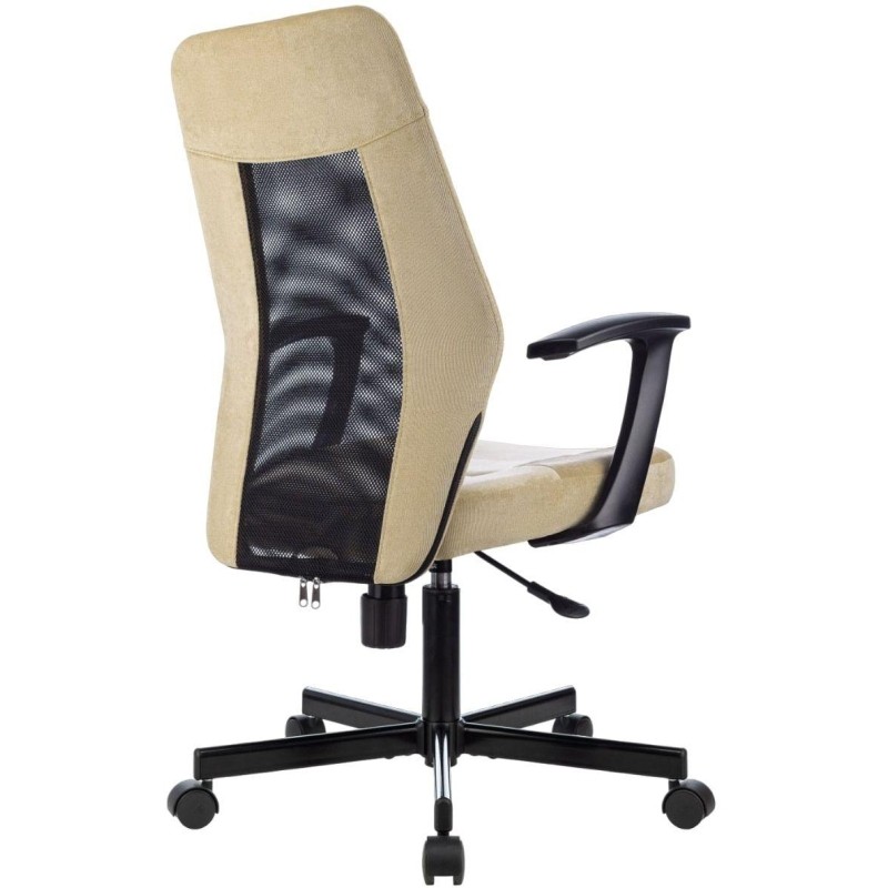 Кресло VB_EChair 225 PTW беж/черн Light-21 сетка/ткань металл
