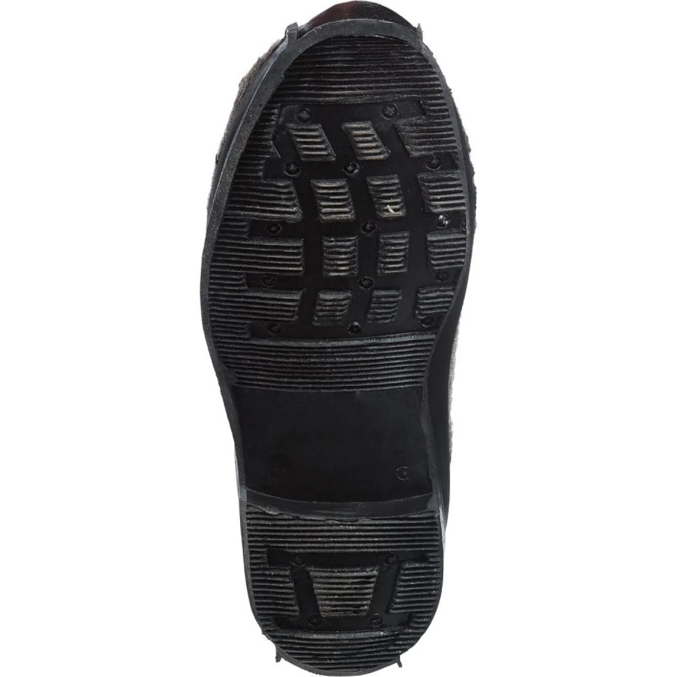 Валенки серые на резиновой подошве 14 РП  р.39/26