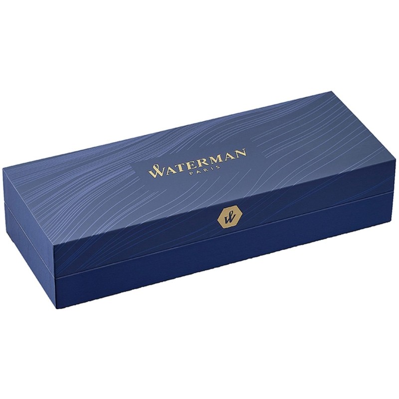 Ручка шариковая WATERMAN HEMISPHERE  черн лак с позол, лин сред чернила си