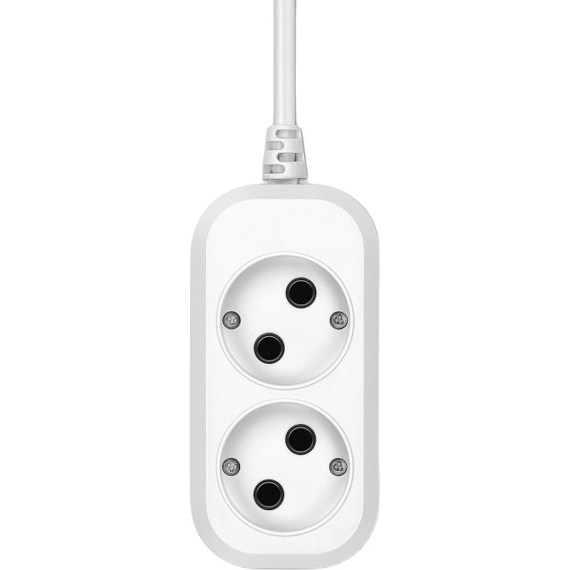 Удлинитель Buro BU-PSL2.3/W 3м (2 розетки) белый (пакет ПЭ)
