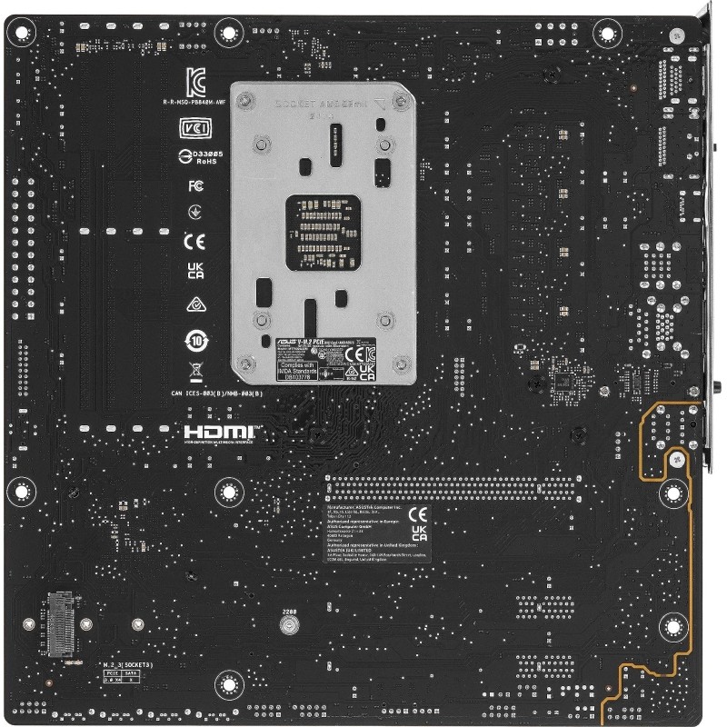 Материнская плата ASUS PRIME B840M-A WIFI, AM5, B840, 4xDDR5, mATX