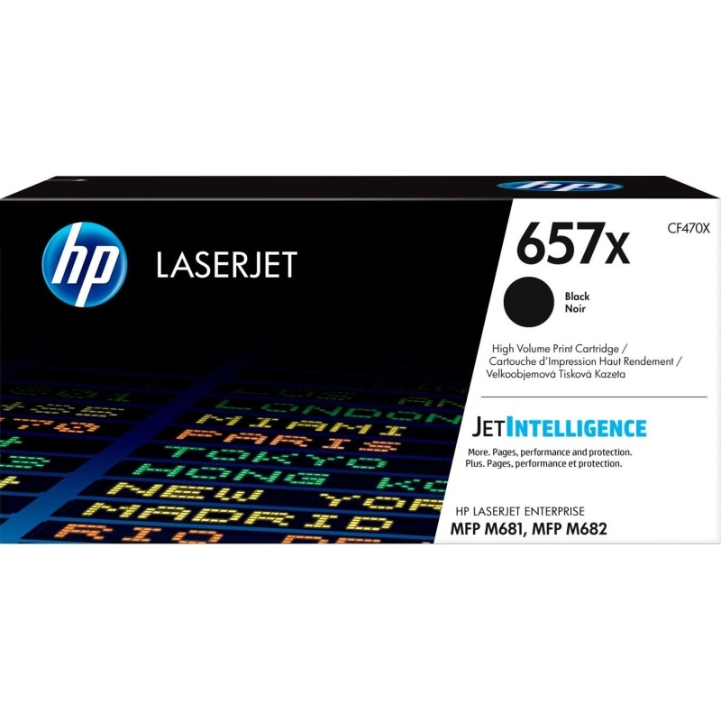 Картридж лазерный HP 657X CF470X чер. пов.емк. для M681dh