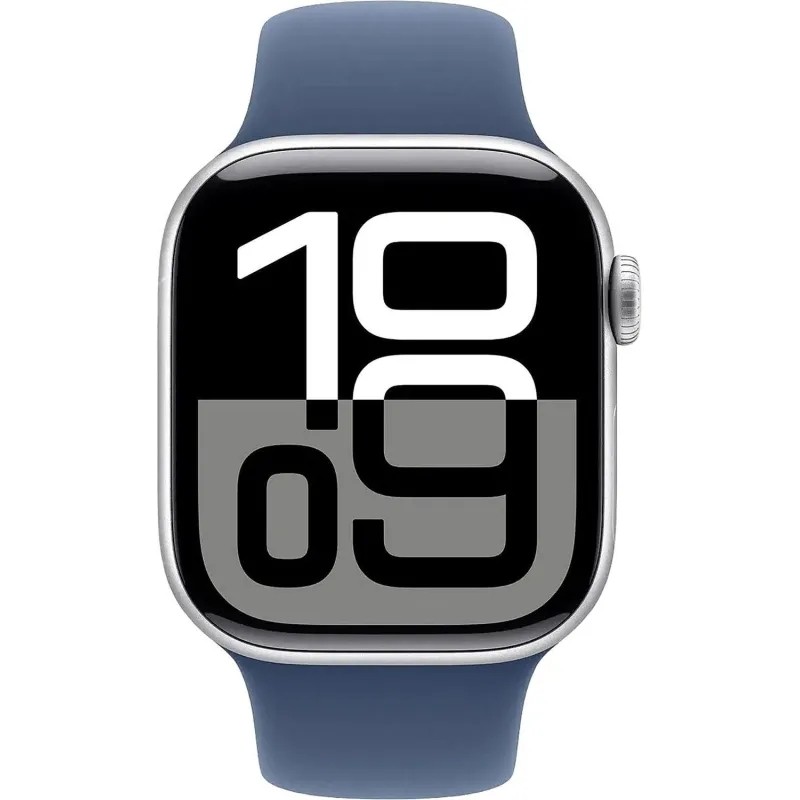 Смарт-часы Apple Watch SE 2024 A2723 44мм OLED корп.сереб.(MXEQ3LL/A)