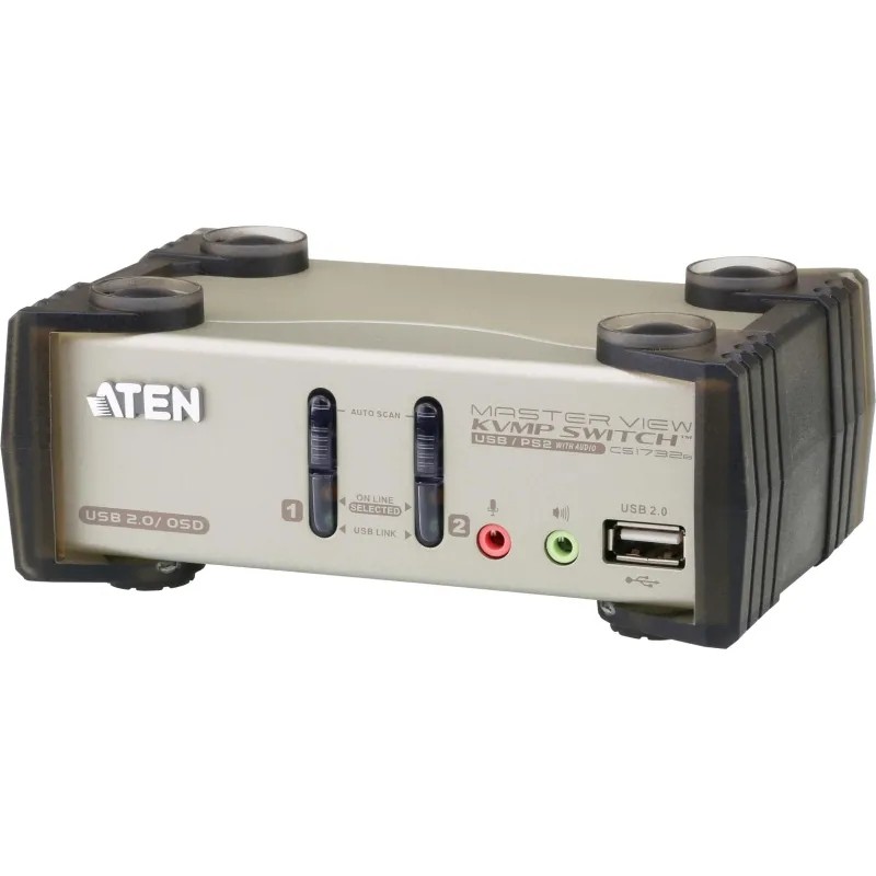 Модуль ATEN 2-порт. USB2.0 KVMP Switch with OSD (CS1732B)