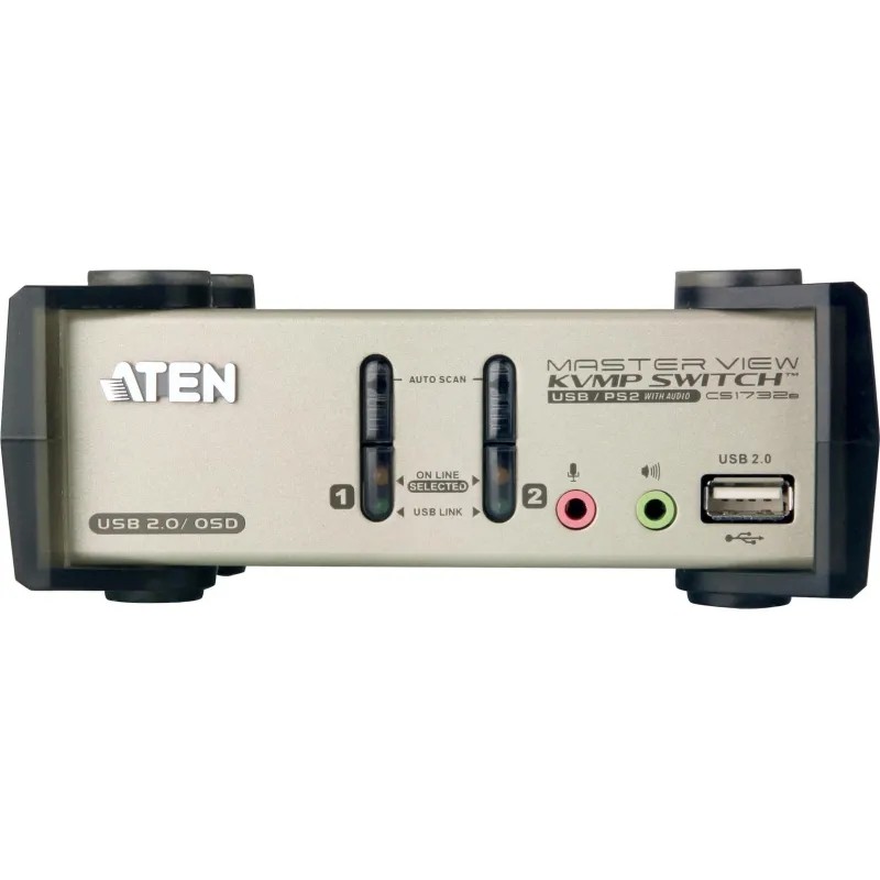 Модуль ATEN 2-порт. USB2.0 KVMP Switch with OSD (CS1732B)