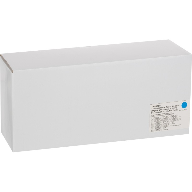 Тонер-картридж Retech TK-5280C гол. для Kyocera P6235/6635