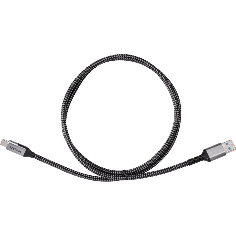 Кабель USB3.2 Gen2, AM->CM, 10Gbs, All Shell 1м VCOM <CU401M-1M Кабель USB3.2 Gen2, AM->CM, 10Gbs, All Shell 1м VCOM <CU401M-1M