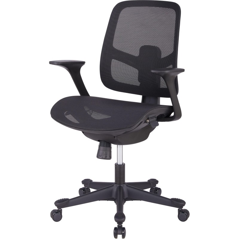 Кресло BN_Zm_EChair-600 MC сетка, черный