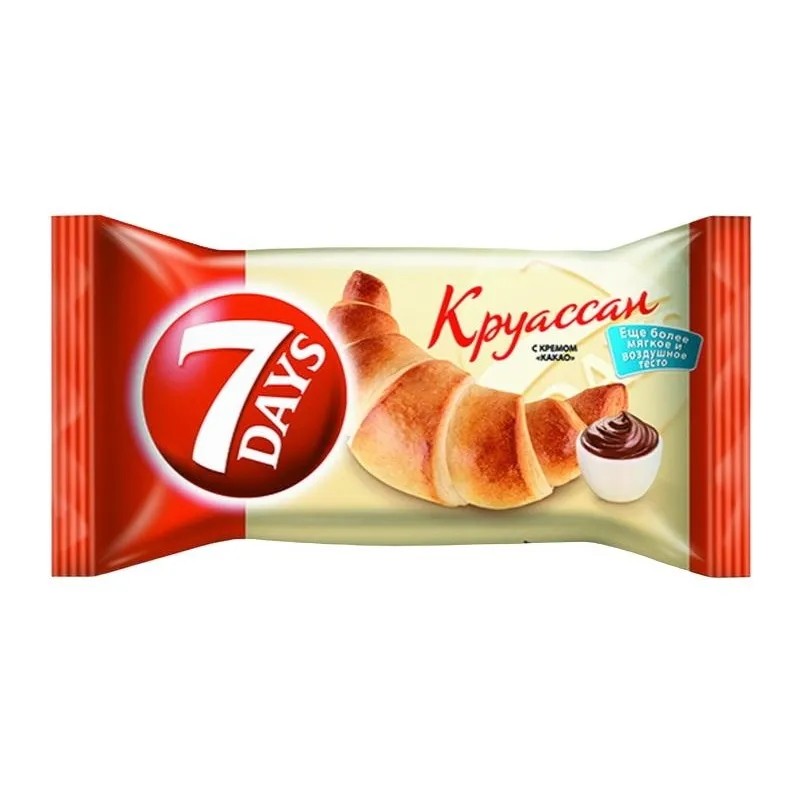 Круасcаны  7 Days миди какао 65гх20шт/уп
