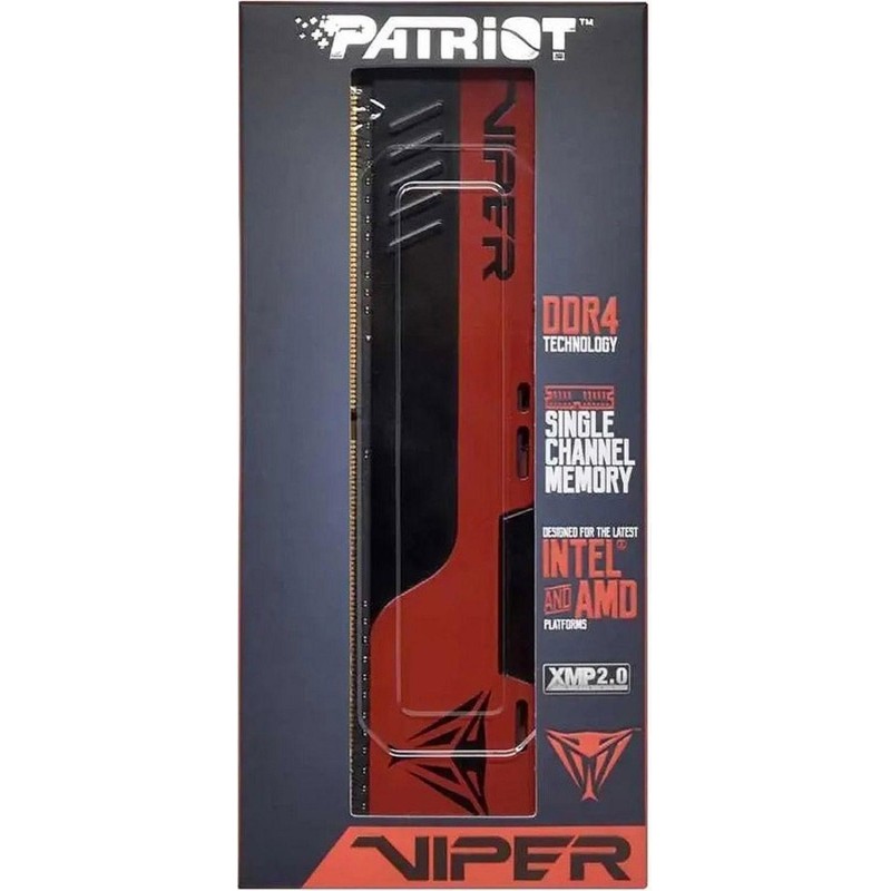 Модуль памяти Patriot Viper Elite II DIMM DDR4 8Gb 3200Мгц PVE248G320C8