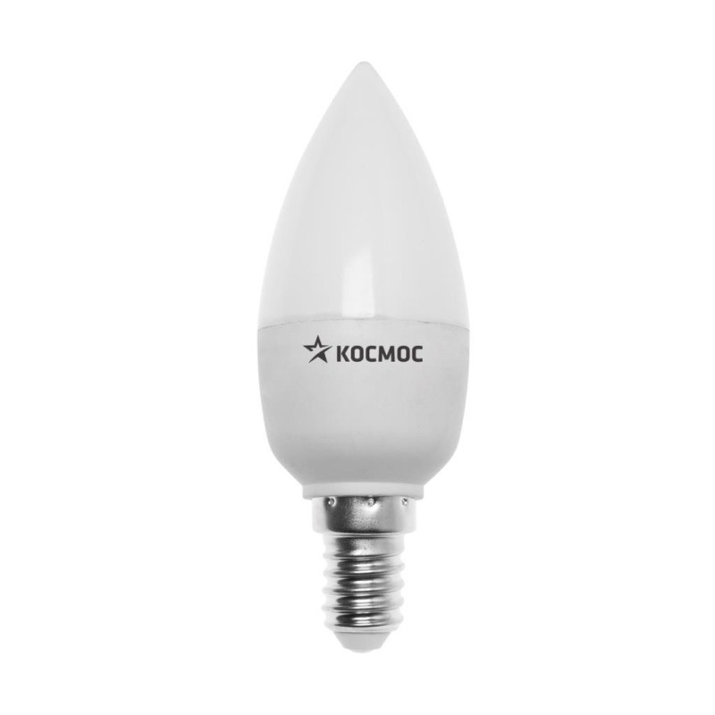 Лампа светодиодная КОСМОС LkecLED8.5wCNE1430 CN 8.5W 220V E14 3000K