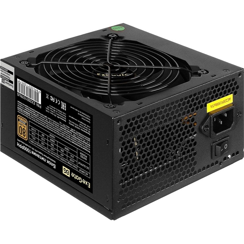 Блок питания ExeGate Bronze 1000PPH ATX, APFC, 80 PLUS Bronze(EX292157RUS)