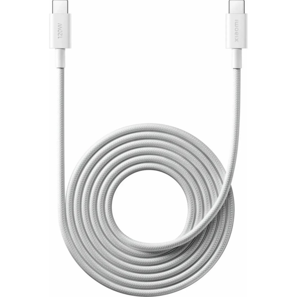 Кабель Xiaomi BHR087AGL 6A Braided USB-C to USB-C Cable (2m)