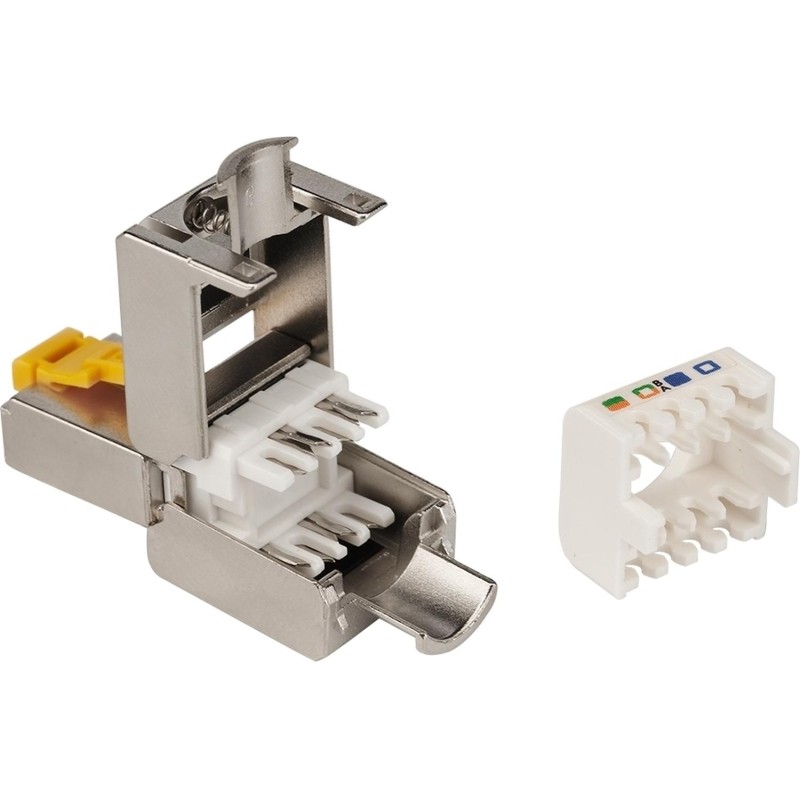Коннектор полевой LANMASTER LAN-TMP-S6 RJ45 8P8C, экранированный, кат.6
