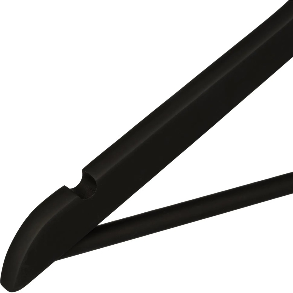 Вешалка-плечики WW_Комус Мебель WH018 дер.пер.п.рез.анис/чер.р.52-54 3шт/уп Вешалка-плечики WW_Комус Мебель WH018 дер.пер.п.рез.анис/чер.р.52-54 3шт/уп