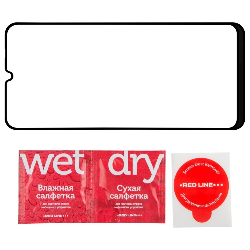 Защитное стекло Red Line УТ000035053 Samsung Galaxy A14 FullGLUE черный