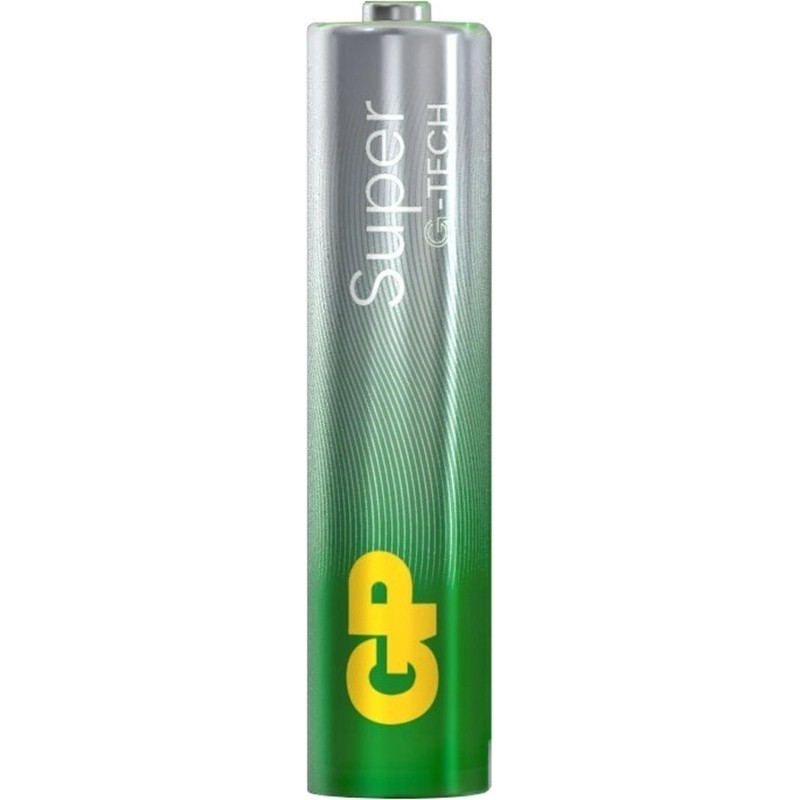 Батарейка GP Super LR03/AAA 1,5V/24A алк.24AA214/4-2CRSBC8 (4+4) 8 шт/уп