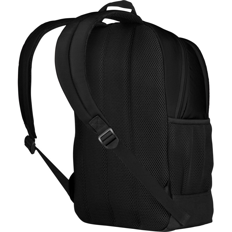 Рюкзак WENGER Quadma 16&#039;&#039;, черный, полиэстер, 33x17x43 см, 22 л, 610202