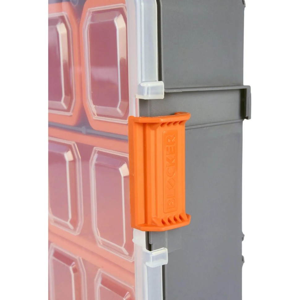 Органайзер Boombox 18/46 см серо-свинцовый/оранжевый BR3772СРСВЦОР