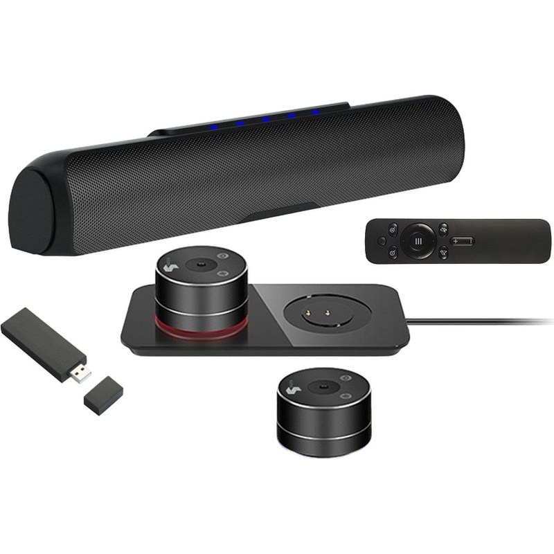 Спикерфон Silex Clarity SB-02, динамик и два беспроводных микрофона