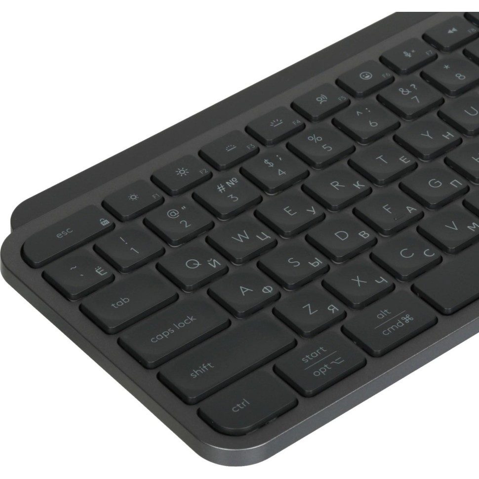 Клавиатура Logitech MX Keys S графит/черн USB,беспров,BT/Radio (920-011600)