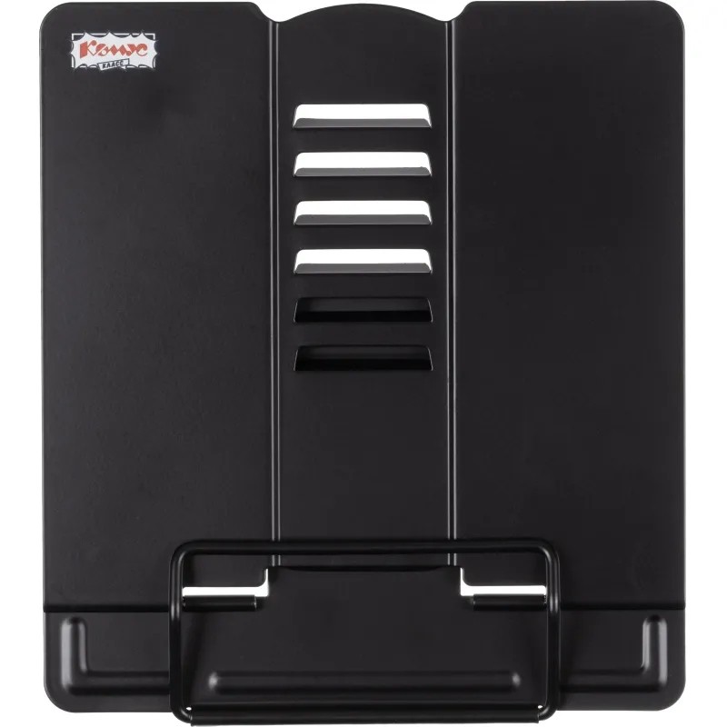 Подставка для книг Комус Класс черная, металл 19x15,5x20см,7 настроек