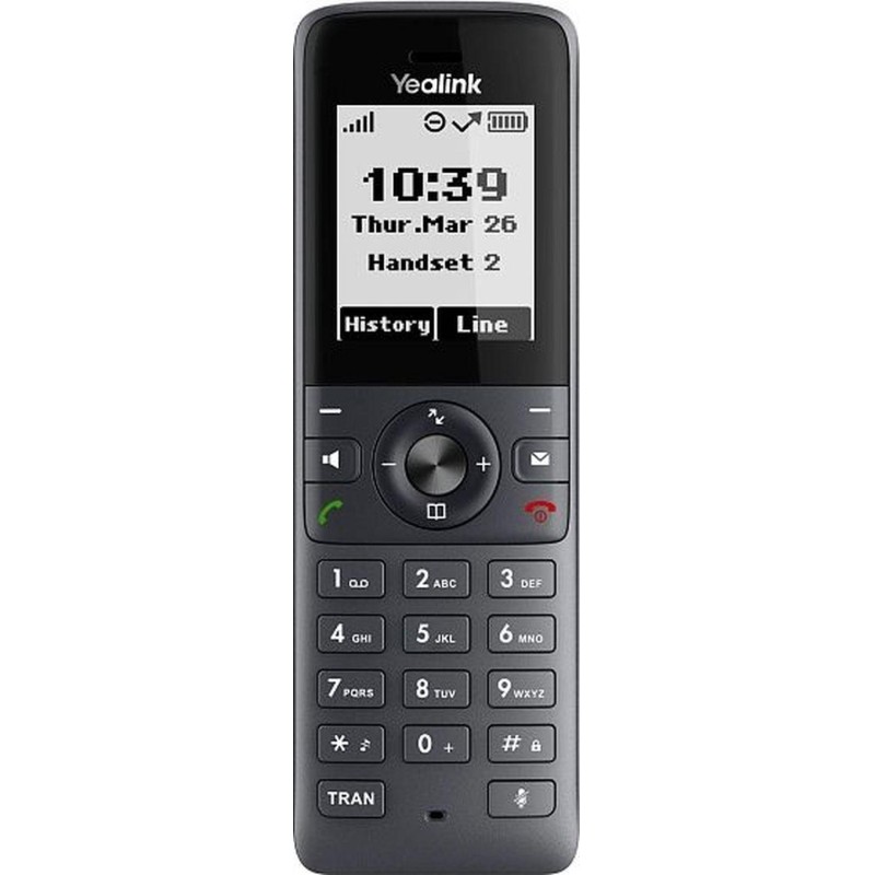 Дополнительная трубка Yealink Dect W71H, экран 1.8, FNR