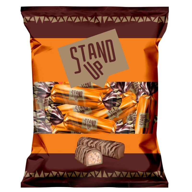 Конфеты шоколадные Stand Up шоколадные, 1кг