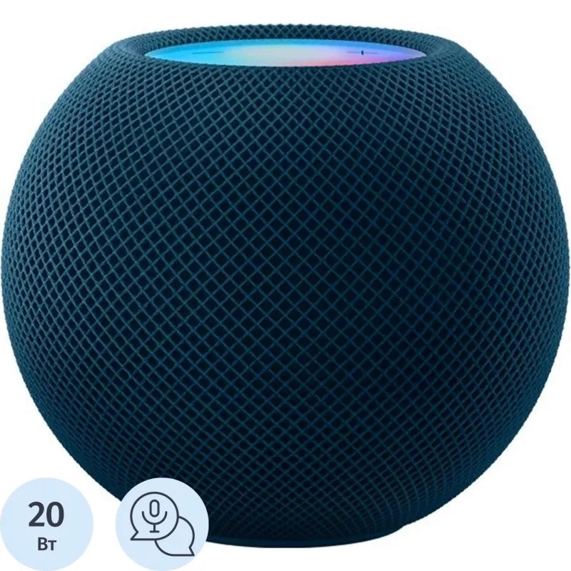 Умная колонка Apple HomePod mini, синий (MJ2C3ZP/A)