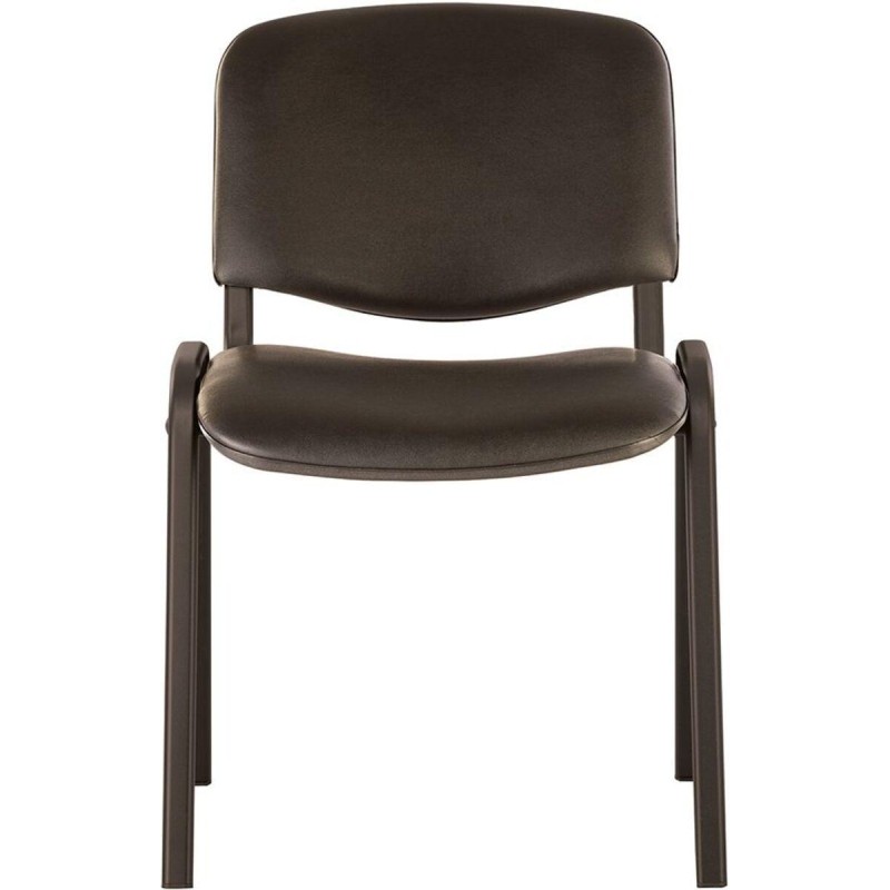 Стул UA_EChair Rio(ИЗО/ISO) черн, к/з черный V-4