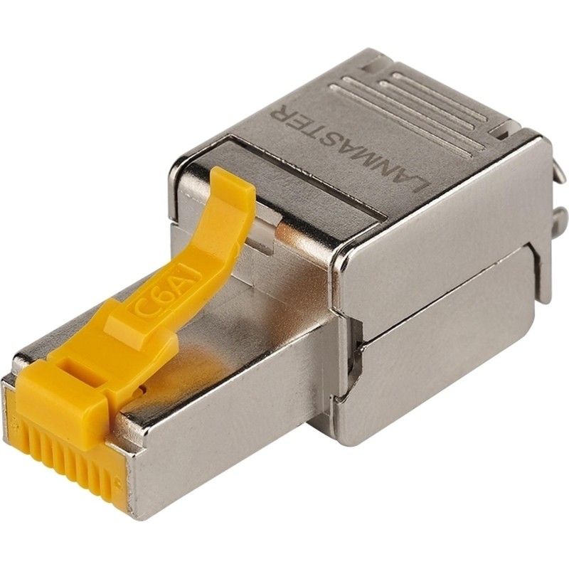 Коннектор полевой LANMASTER LAN-TMP-S6A RJ45 8P8C, экранированный, кат.6A