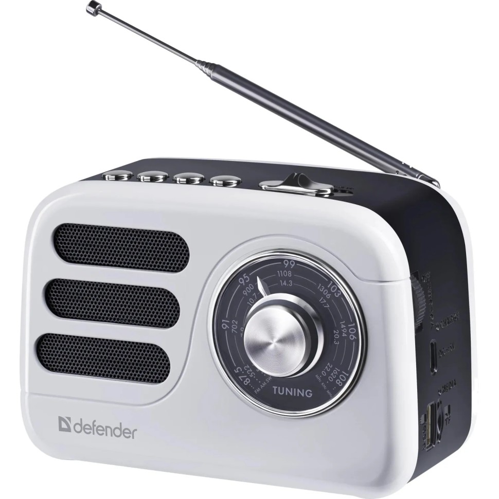 Радиоприемник Defender Signal 5Вт FM/AM/SW/BT/USB/TF/1200мАч