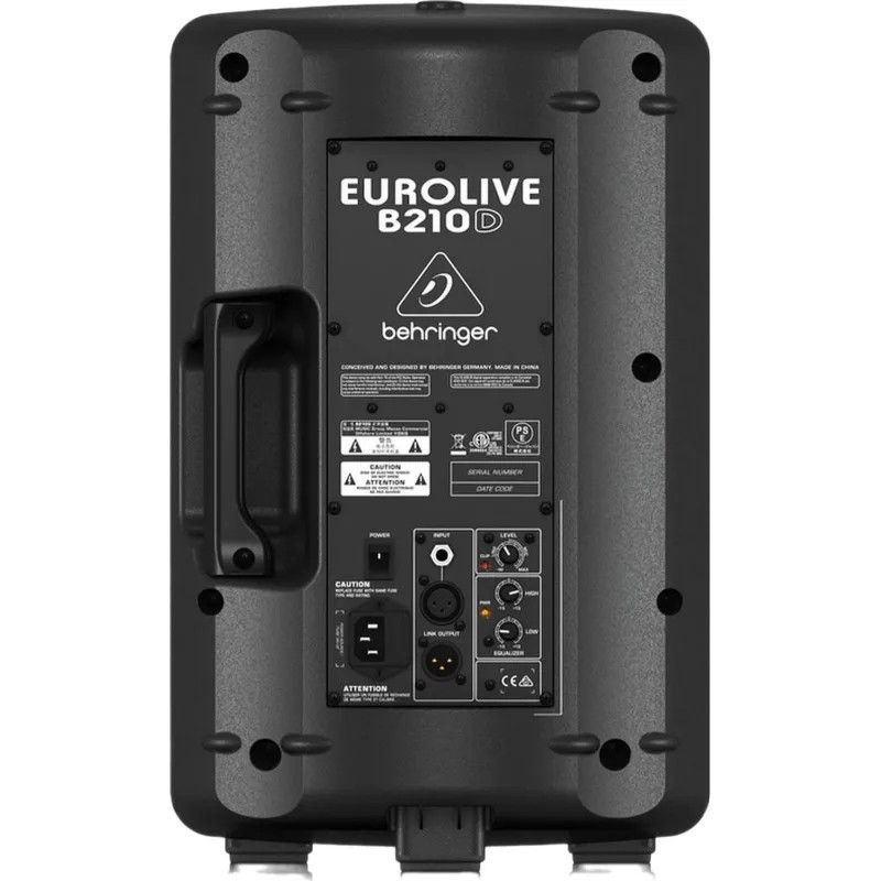 Акустическая система Behringer B210D, 2-полосн, активн, 160Вт+42Вт, Bi-amp