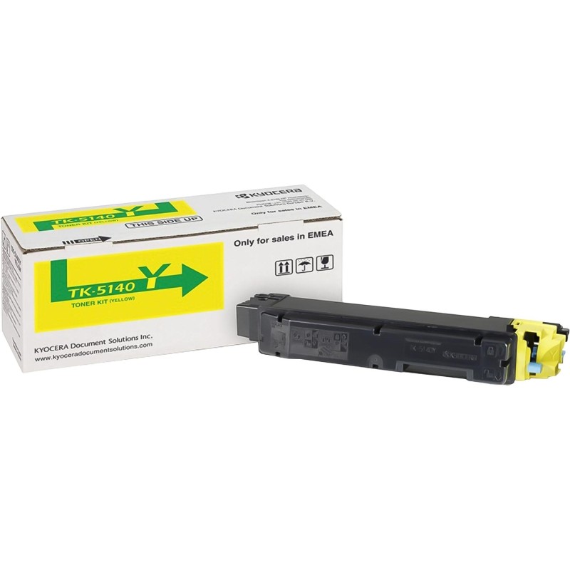 Тонер-картридж Kyocera TK-5140Y жел. для M6030cdn/M6530cdn/P6130cdn