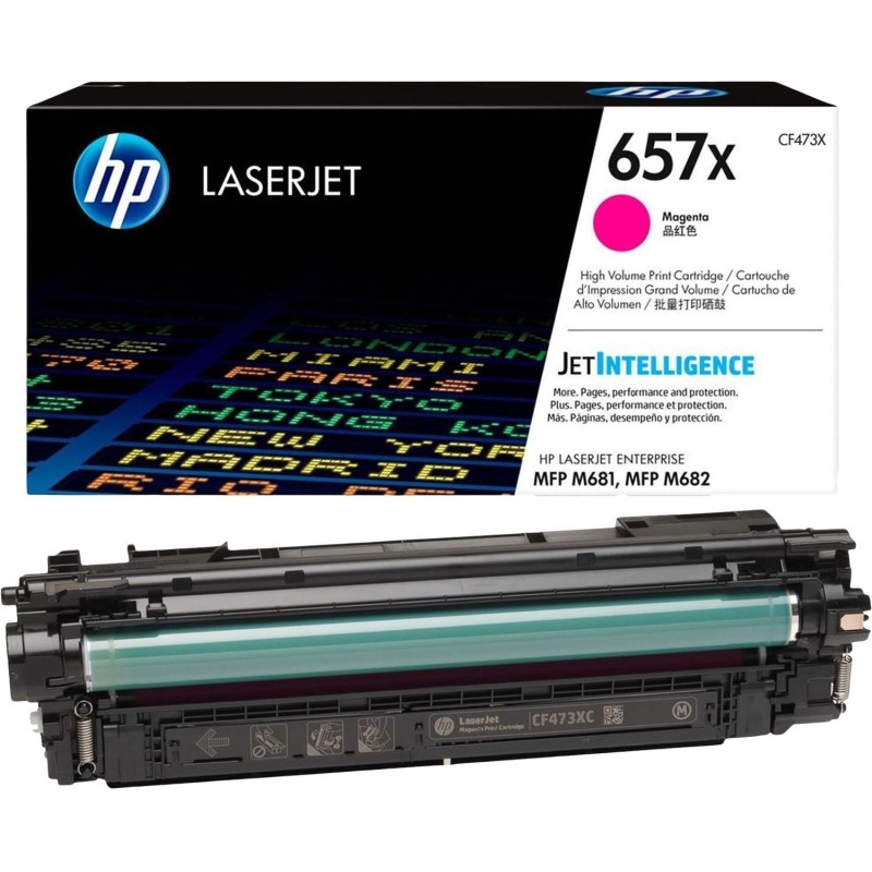 Картридж лазерный HP 657X CF473X пур. пов.емк. для M681dh