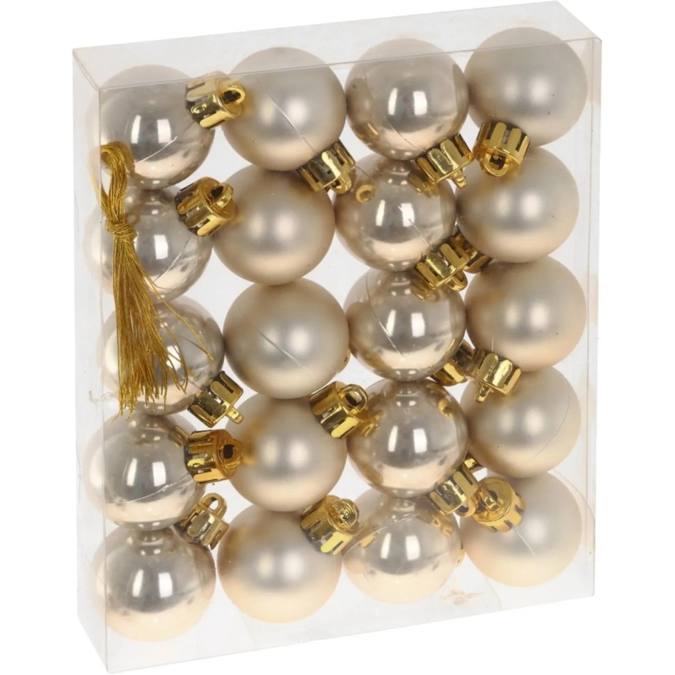 Набор шаров Украшение НГ D3 см, L11,5 W3 H14,5 20шт 753565