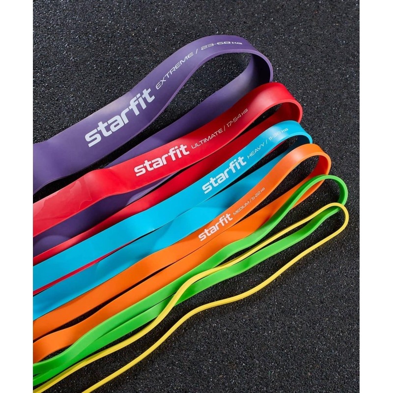 Эспандер ленточный  STARFIT ES-803 23-68 кг, 208х6,4см, фиолет, УТ-00020252