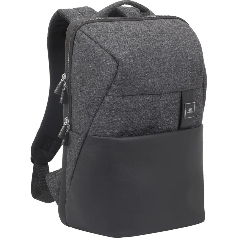 Рюкзак для ноутбука RIVACASE 8861 black mélange 15.6/4