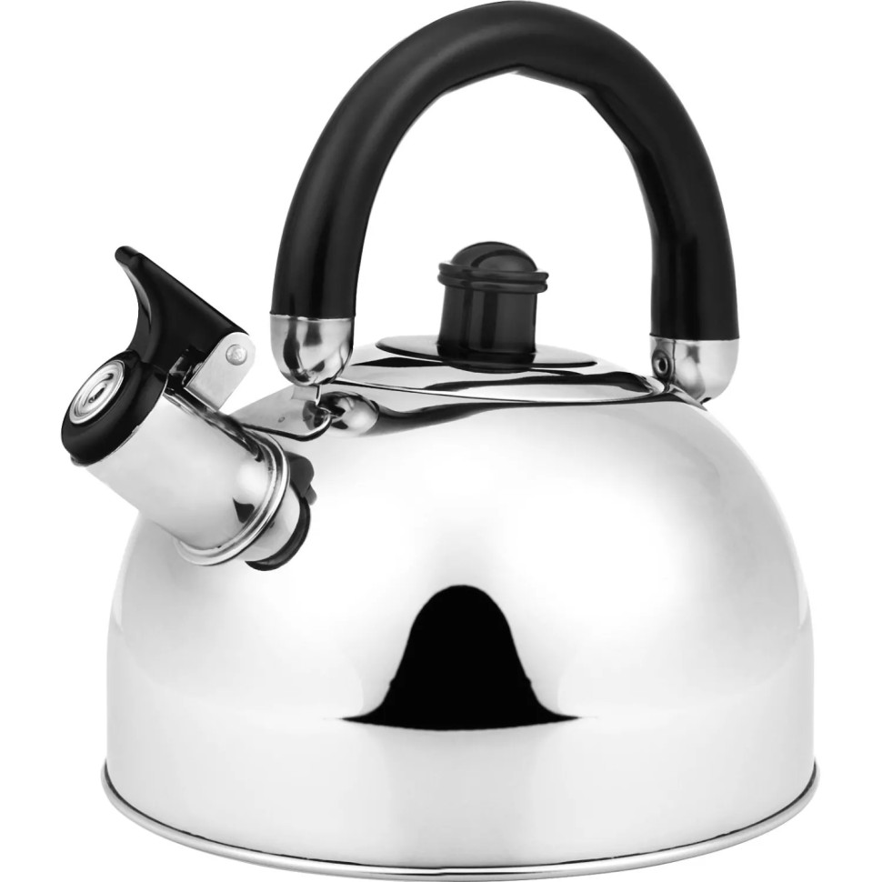 Чайник нержавеющий 2,5л со свистком TM Appetite Чайник нержавеющий 2,5л со свистком TM Appetite