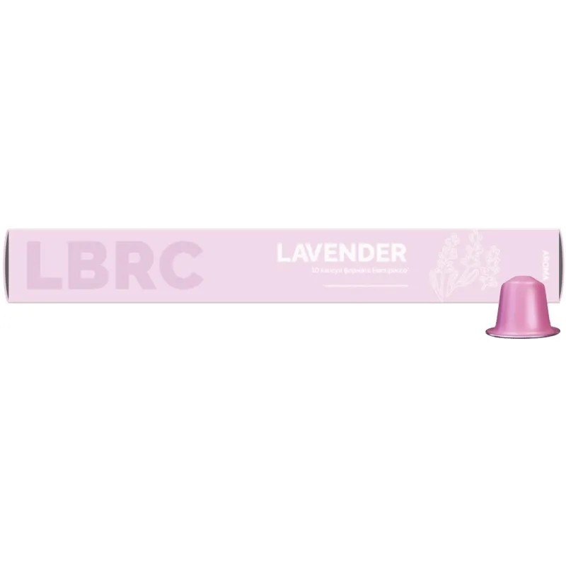 Кофе в капсулах Lazy Barista Lavender, жар, натурал молот Nespresso 10 кап
