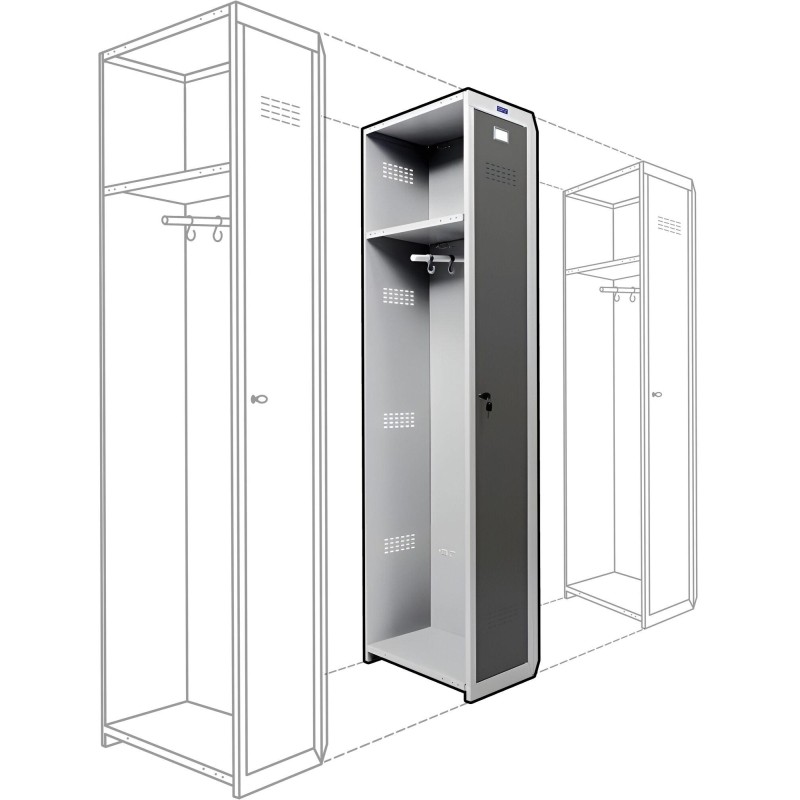 Дополнительная секция для шкафа для одежды Cobalt Locker 01-30 R7043/7038
