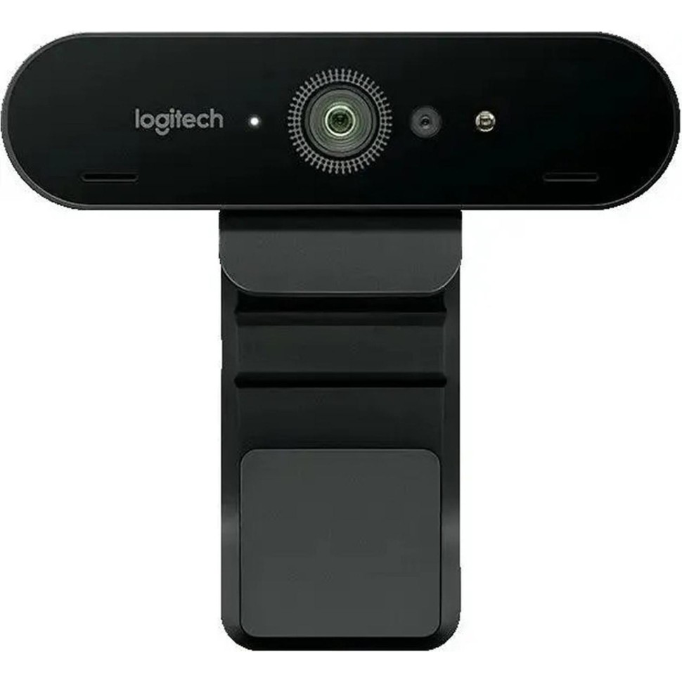 Веб-камера Logitech Brio,черный,13Mpix,4096x2160,USB3.0,микроф(960-001107)