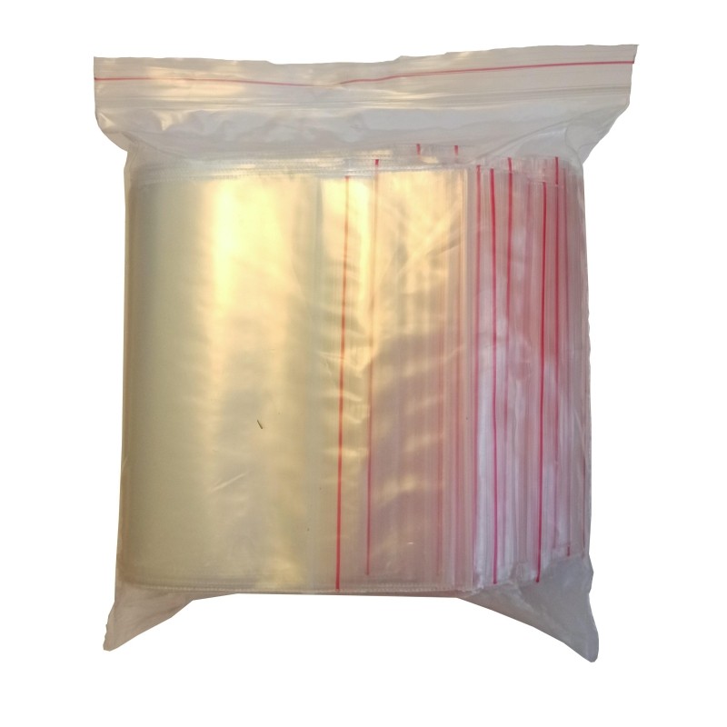 Пакет с замком (Zip Lock) 12х17 см, 80 мкм, 100 шт/упак