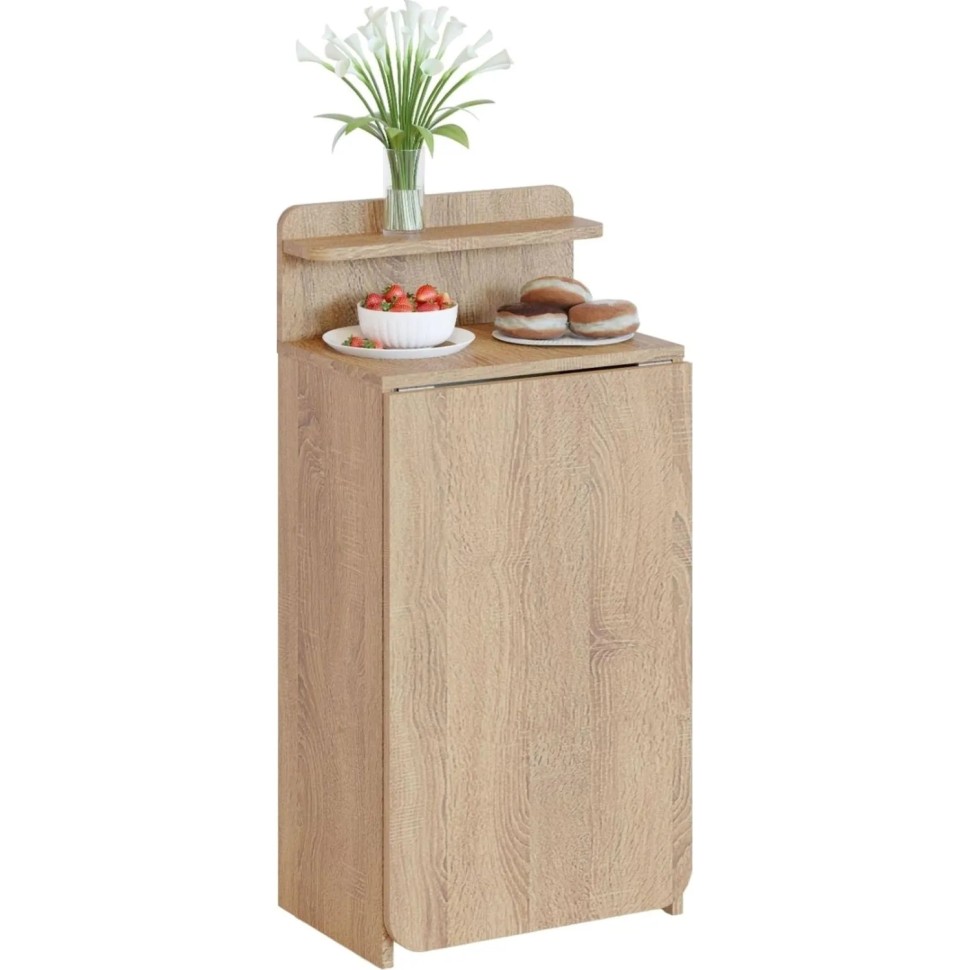 Стол компьютерный Сокол_Стол раскладной Сокол_СП-19 дуб сонома