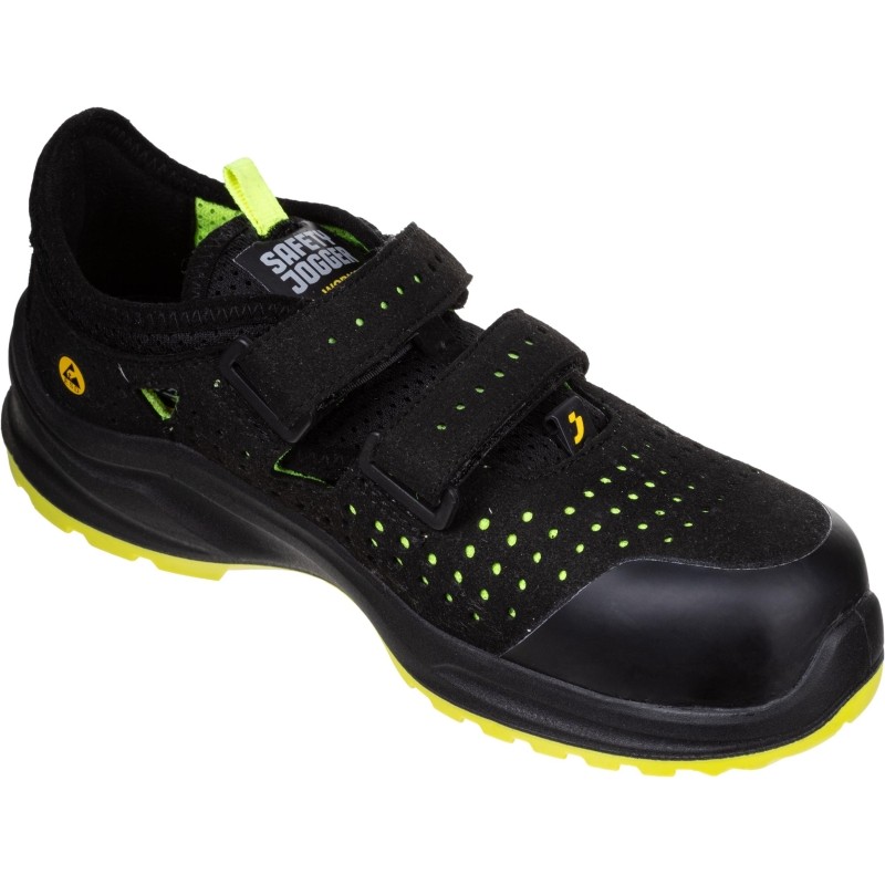 Полуботинки Safety Jogger MODULO S1PS SANDAL BLK р.38