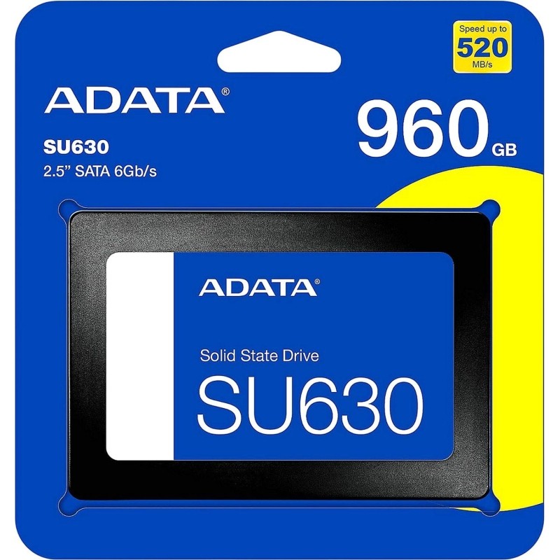 SSD накопитель ADATA Ultimate SU630(ASU630SS-960GQ-R),960GB, 2.5 7mm,SATA3