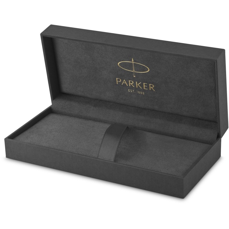 Ручка перьевая PARKER SONNET STAINLESS STEEL СT 2 черных картрид 1931509