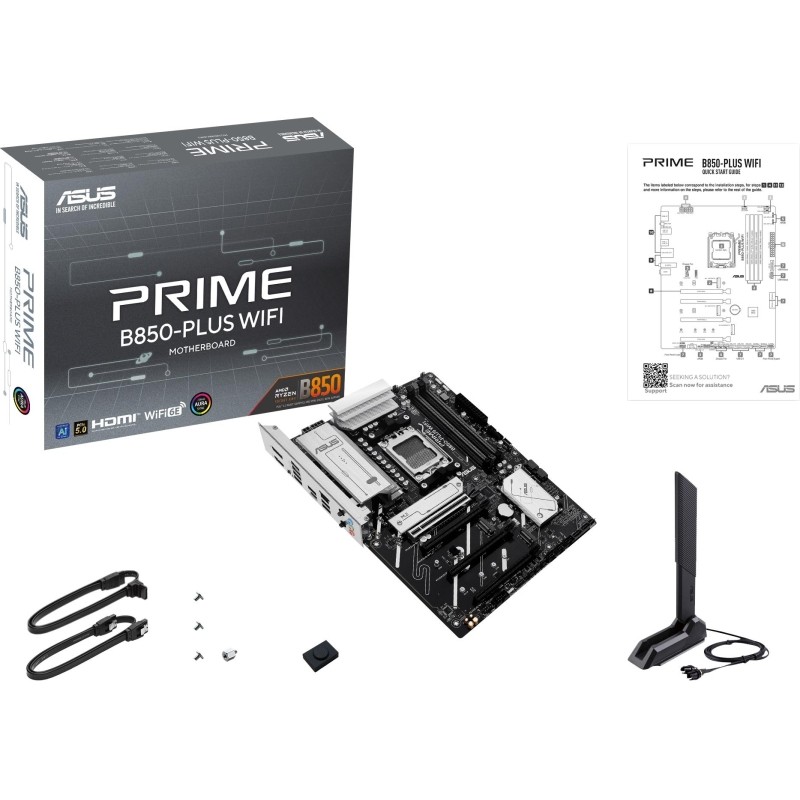 Материнская плата ASUS PRIME B850-PLUS WIFI, AM5 4xDDR5 ATX