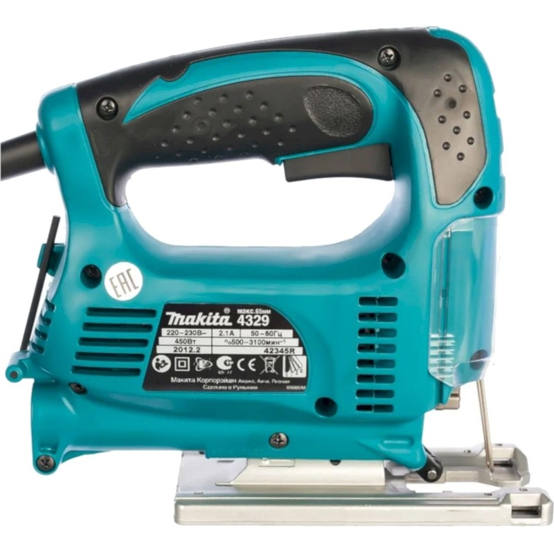 Электролобзик MAKITA 450Вт, маятник (4329)
